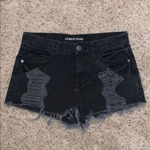 Express Jean Shorts